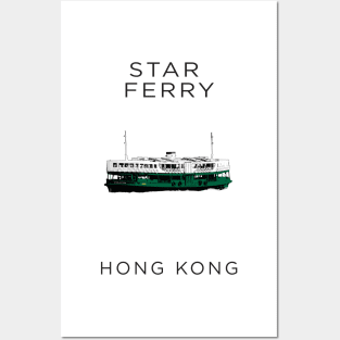 The Star Ferry Connecting the Island, a Must When You Come to Hong Kong Posters and Art